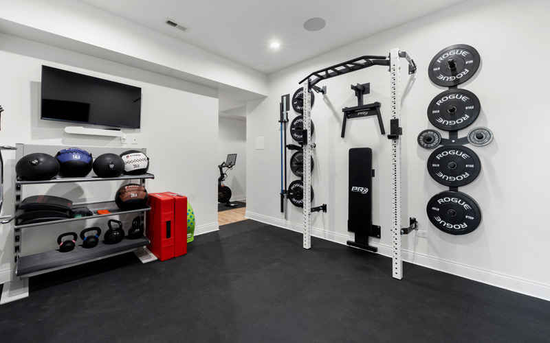 Basement Home Gym Renovations